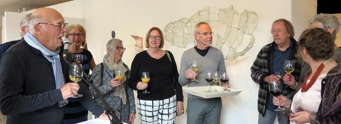 Opening beeldenexpo april 2018 kunstation uden