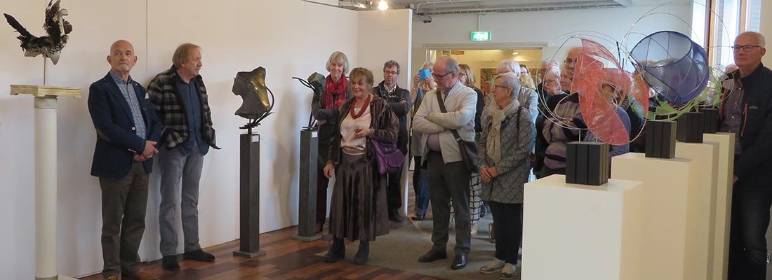 Opening beeldenexpo april 2018 kunstation uden