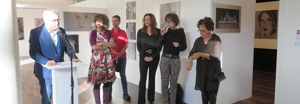 Opening ecpositie realisten Kunstation Uden