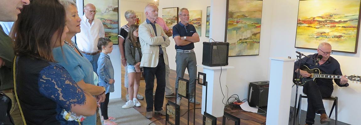Opening expo juni 2018 kunstation uden