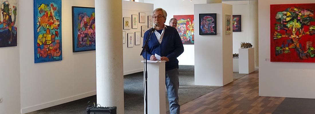 Opening expo maart 2018 kunstation uden