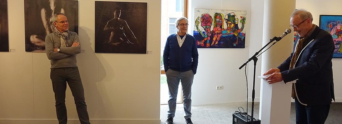 Opening expo maart 2018 kunstation uden