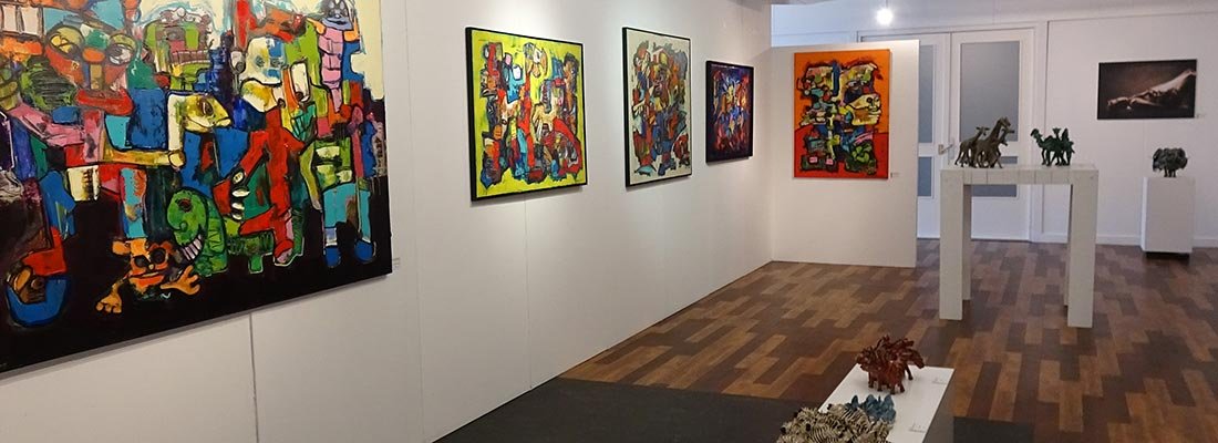 Opening expo maart 2018 kunstation uden