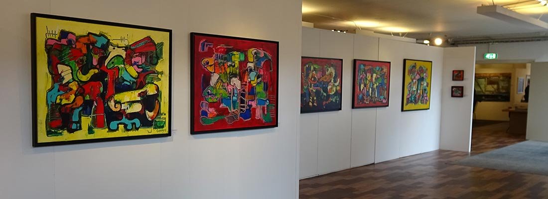 Opening expo maart 2018 kunstation uden