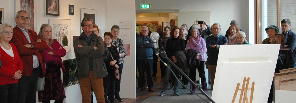 Opening expositie Maart 2019 kunstation Uden