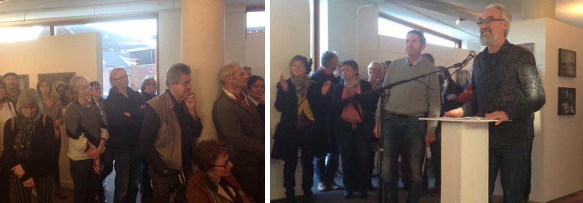 Opening foto expo Maashorst nov 2018 Kunstation Uden