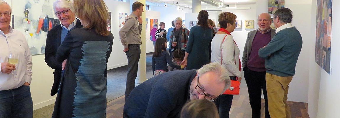 Opening expo febr 2016 Kunstation Uden