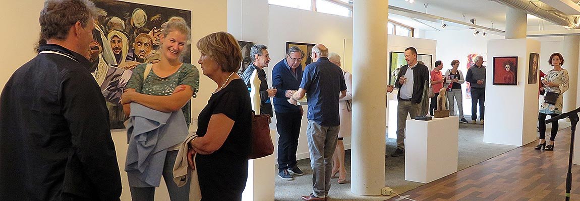 Opening expo juni 2016 kunstation uden