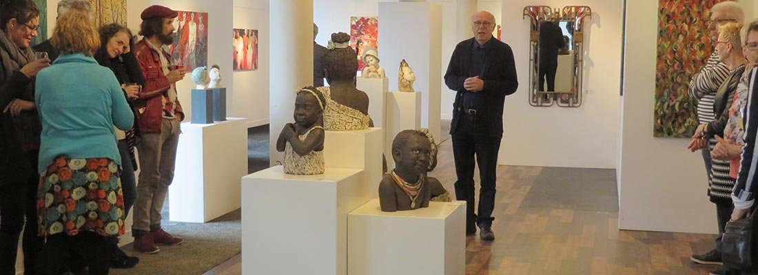 Opening expo maart 2017 kunstation uden