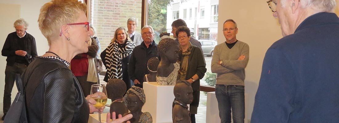 Opening expo maart 2017 kunstation uden