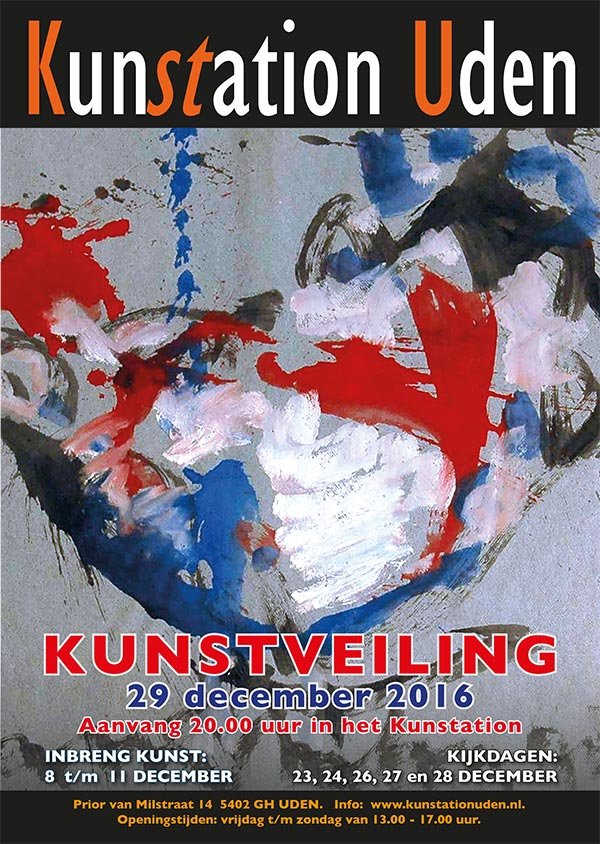 Poster Kunstation Uden kunstveiling 2016