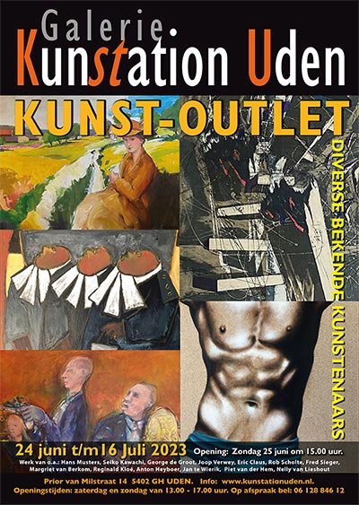 Poster05 Kunst Outlet 2 2023 Kunstation Uden home
