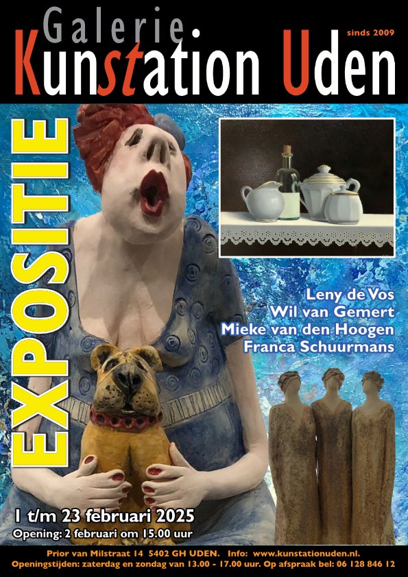 Poster01 feb 2025 kunstation Uden