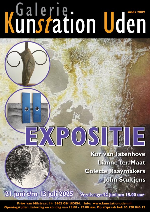 Expositie juni-juli 2025 Kunstation Uden featured
