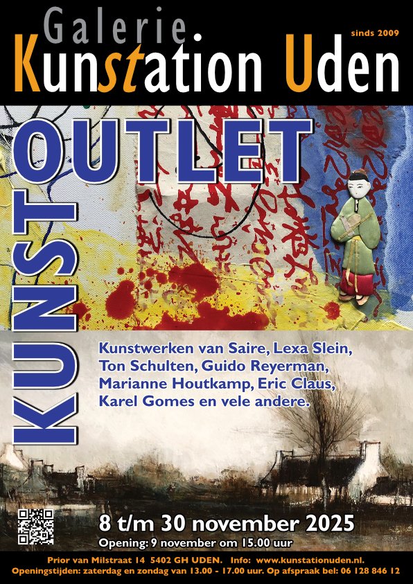 Kunst Outlet Kunstation Uden November 2025